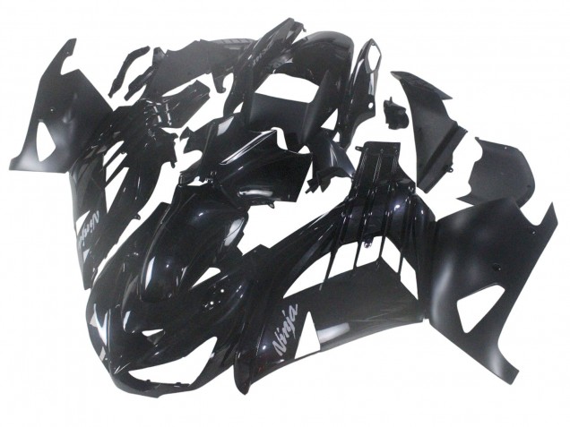 Mejores Carenado Moto Kawasaki ZX14R ZZR1400 2012-2024 - Negro Brillante Negro Mate Blanco Ninja