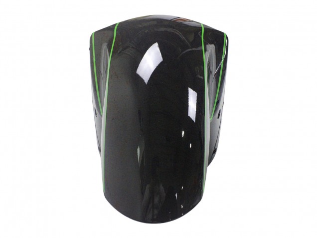 Mejores Carenados Moto Kawasaki ZX14R ZZR1400 2012-2024 - Verde Negro Brillante Raya