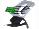 Mejores Carenados Moto Kawasaki ZX14R ZZR1400 2012-2024 - Gris Verde Negro