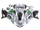 Mejores Carenados Moto Kawasaki ZX14R ZZR1400 2012-2024 - Gris Verde Negro