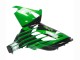 Mejores Kits Carenado Moto Kawasaki ZX14R ZZR1400 2012-2024 - Verde Negro Brillante