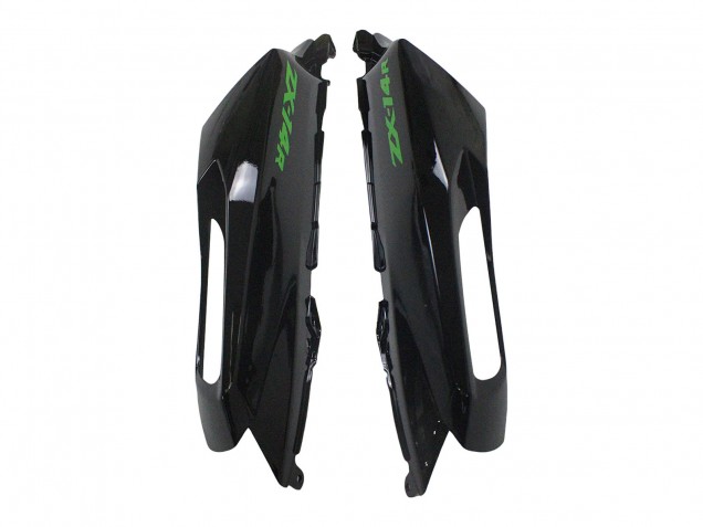 Mejores Kits Carenado Moto Kawasaki ZX14R ZZR1400 2012-2024 - Verde Negro Brillante