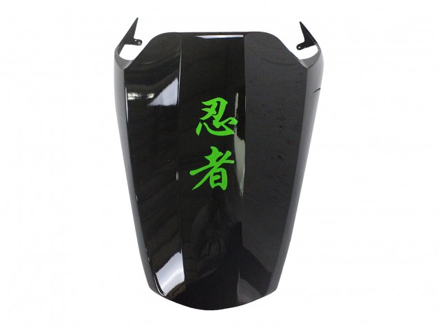 Mejores Kits Carenado Moto Kawasaki ZX14R ZZR1400 2012-2024 - Verde Negro Brillante