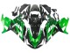 Mejores Kits Carenado Moto Kawasaki ZX14R ZZR1400 2012-2024 - Verde Negro Brillante