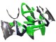 Mejores Carenados Moto Kawasaki ZX6R 1998-1999 - Verde Blanco Azul Oscuro Plata