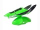 Mejores Carenados Moto Kawasaki ZX6R 1998-1999 - Verde Blanco Azul Oscuro Plata