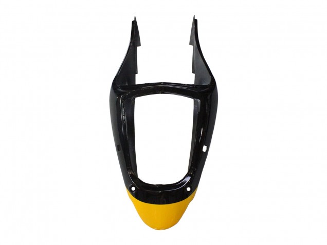 Mejores Carenados Moto Kawasaki ZX6R 1998-1999 - Amarillo Negro Monstruo Elf Bridgestone