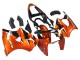 Mejores Carenados Moto Kawasaki ZX6R 2000-2002 - Naranja Negro