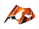 Mejores Carenados Moto Kawasaki ZX6R 2000-2002 - Naranja Negro