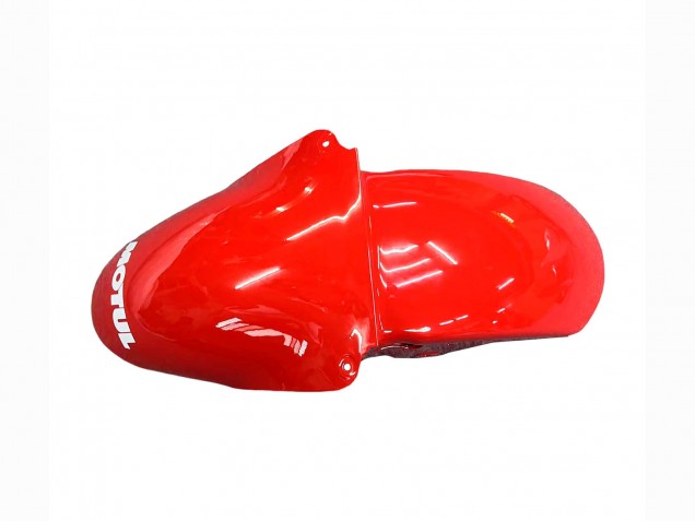 Mejores Carenados Moto Kawasaki ZX6R 2000-2002 - Blanco Rojo Negro