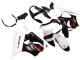 Mejores Carenados Moto Kawasaki ZX6R 2000-2002 - Blanco Negro Rojo Monstruo