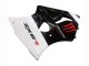 Mejores Carenados Moto Kawasaki ZX6R 2000-2002 - Blanco Negro Rojo Monstruo