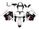 Mejores Carenados Moto Kawasaki ZX6R 2000-2002 - Blanco Negro Rojo Monstruo