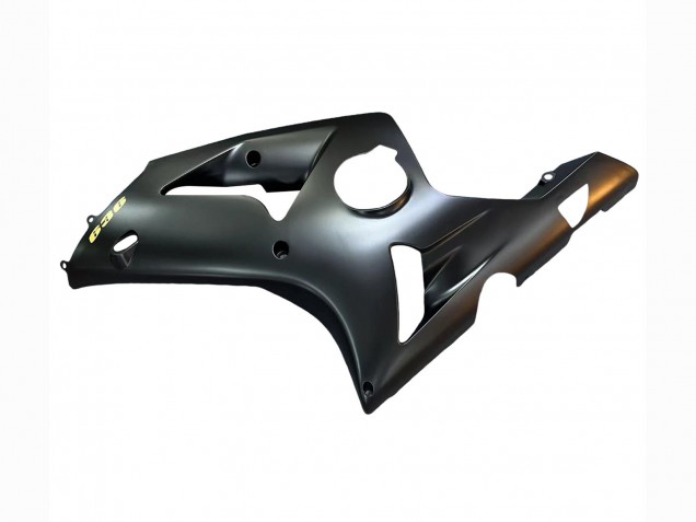 Mejores Carenados Moto Kawasaki ZX6R 2003-2004 - Negro Mate Oro 636