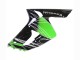 Mejores Carenados Moto Kawasaki ZX6R 2003-2004 - Verde Blanco Negro