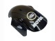 Mejores Carenados Moto Kawasaki ZX6R 2003-2004 - Negro Brillante Blanco Motul Lucky Strike