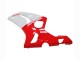 Mejores Carenados Moto Kawasaki ZX6R 2003-2004 - Blanco Rojo