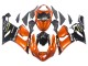 Mejores Carenado Moto Kawasaki ZX6R 2005-2006 - Naranja Negro