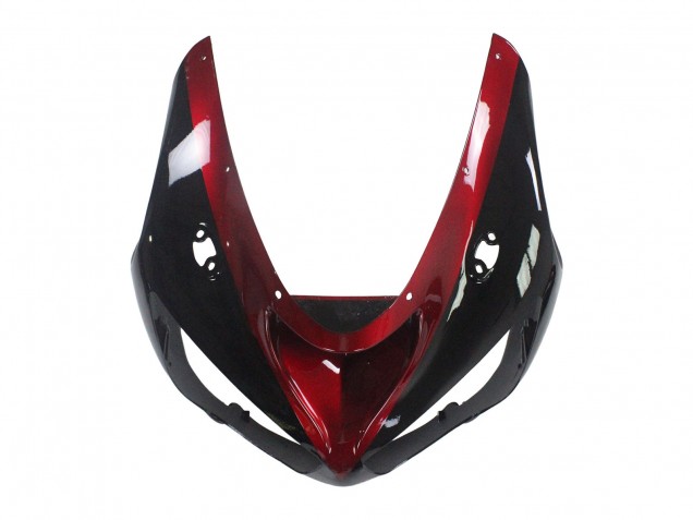 Mejores Carenado Moto Kawasaki ZX6R 2005-2006 - Rojo Negro Brillante
