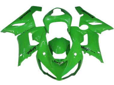 Mejores Carenados Moto Kawasaki ZX6R 2005-2006 - Verde