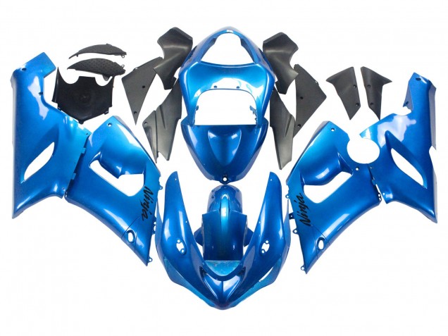 Mejores Carenados Moto Kawasaki ZX6R 2005-2006 - Azul Brillante