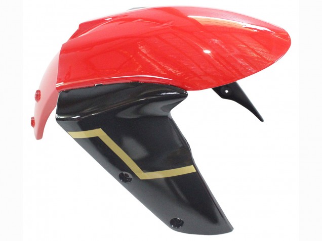 Mejores Carenados Moto Kawasaki ZX6R 2005-2006 - Rojo Amarillo Negro
