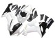 Mejores Carenados Moto Kawasaki ZX6R 2005-2006 - Blanco Negro Oro Ninja