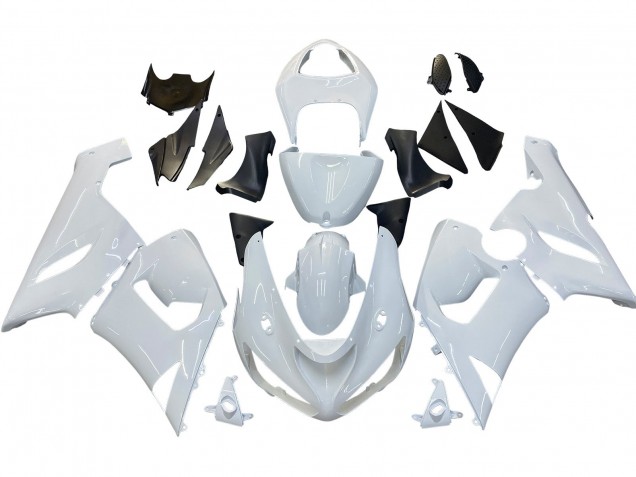 Mejores Carenados Moto Kawasaki ZX6R 2005-2006 - Blanco
