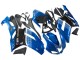 Mejores Carenados Moto Kawasaki ZX6R 2007-2008 - Negro Azul Elf