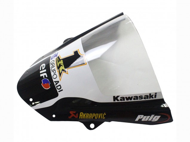 Mejores Carenados Moto Kawasaki ZX6R 2009-2012 - Verde Negro Brillante Amarillo Blanco Rojo Elf Monstruo