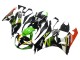 Mejores Carenados Moto Kawasaki ZX6R 2009-2012 - Verde Negro Brillante Amarillo Blanco Rojo Elf Monstruo