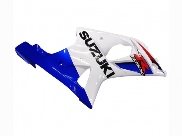 Mejores Carenados Moto Suzuki GSXR1000 2000-2002 - Blanco Azul Rojo