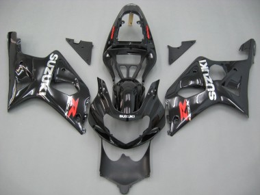 Mejores Carenados Moto Suzuki GSXR1000 2000-2002 - Negro Brillante
