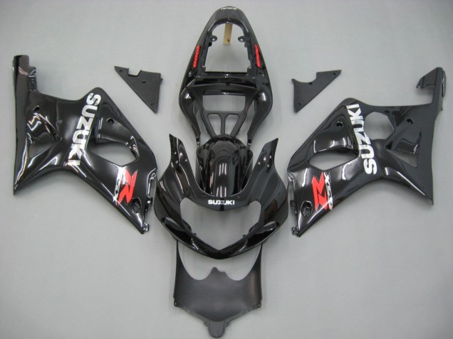 Mejores Carenados Moto Suzuki GSXR1000 2000-2002 - Negro Brillante