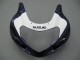 Mejores Carenado Moto Suzuki GSXR1000 2000-2002 - Blanco Azul Negro Rojo