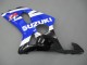Mejores Carenado Moto Suzuki GSXR1000 2000-2002 - Blanco Azul Negro Rojo