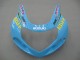 Mejores Carenados Moto Suzuki GSXR1000 2000-2002 - Azul Claro Amarillo Negro Motul Rizla