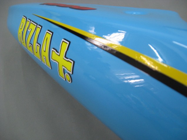 Mejores Carenados Moto Suzuki GSXR1000 2000-2002 - Azul Claro Amarillo Negro Motul Rizla