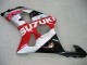 Mejores Carenados Moto Suzuki GSXR1000 2000-2002 - Rojo Plata Blanco Negro