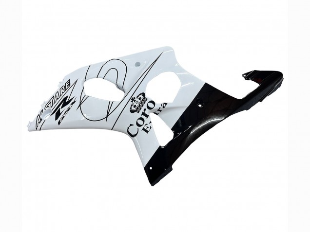 Mejores Carenados Moto Suzuki GSXR1000 2000-2002 - Blanco Negro Motul Corona