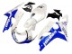 Mejores Carenados Moto Suzuki GSXR1000 2000-2002 - Blanco Azul Jordan 59