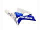 Mejores Carenados Moto Suzuki GSXR1000 2000-2002 - Blanco Azul Jordan 59