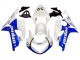 Mejores Carenados Moto Suzuki GSXR1000 2000-2002 - Blanco Azul Jordan 59