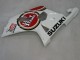 Mejores Carenados Moto Suzuki GSXR1000 2000-2002 - Blanco Rojo Lucky Strike