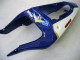 Mejores Carenados Moto Suzuki GSXR1000 2000-2002 - Amarillo Azul Oscuro Blanco Motul Corona