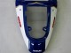 Mejores Carenados Moto Suzuki GSXR1000 2000-2002 - Amarillo Azul Oscuro Blanco Motul Corona