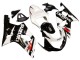 Mejores Carenados Moto Suzuki GSXR1000 2000-2002 - Blanco Negro Brillante Rojo