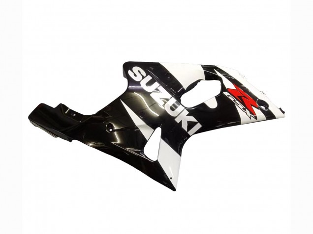 Mejores Carenados Moto Suzuki GSXR1000 2000-2002 - Blanco Negro Brillante Rojo