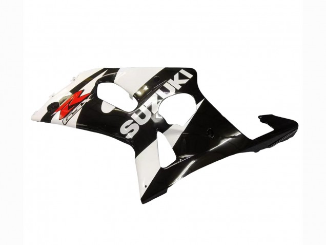 Mejores Carenados Moto Suzuki GSXR1000 2000-2002 - Blanco Negro Brillante Rojo