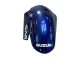 Mejores Carenados Moto Suzuki GSXR1000 2000-2002 - Azul Blanco Plata Castrol Dunlop